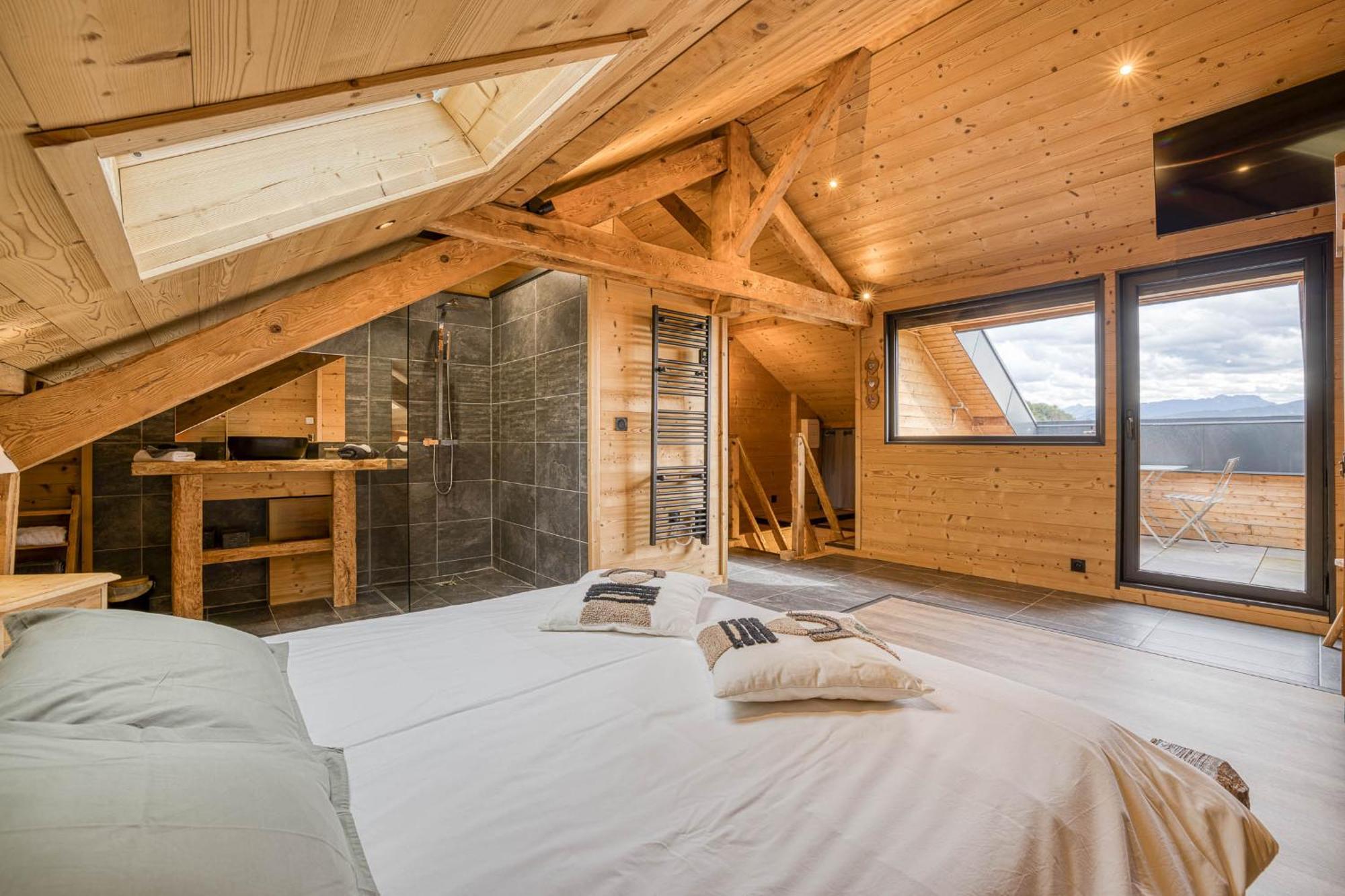 Le Chamois, Chez Le Charpentier D'Antan, La Chaleur Du Bois, Le Calme De La Campagne Leilighet Epagny Metz-Tessy Eksteriør bilde